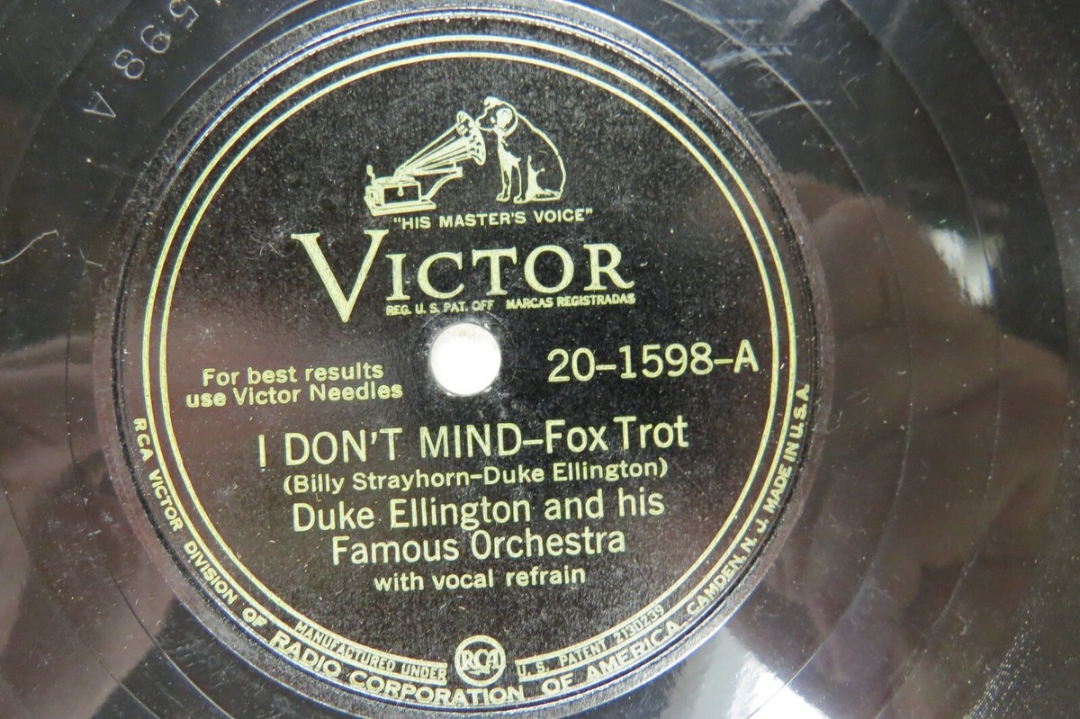 洋楽 kintarow Duke Ellington & Orch. - VICTOR 20-1598 - I Don't Mind & What Am I