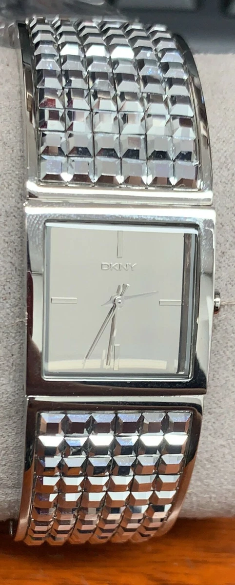 DKNY Bryant Park Stainless Steel Wide Bangle Women s Watch NY2230
