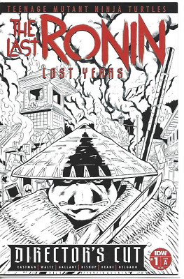 TMNT THE LAST RONIN LOST YEARS #1 DIRECTOR'S CUT IDW 2023 NEW UNREAD BAG BOARD