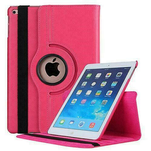 Housse Etui Coque 360 Rotatif Cuir Folio Antichoc Support pour Tous iPad Mini Air Pro - Photo 15/16