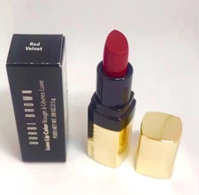 BOBBI BROWN LUXE LIP COLOR LIPSTICK RED VELVET TRAVEL SIZE 2.5 g New in Box