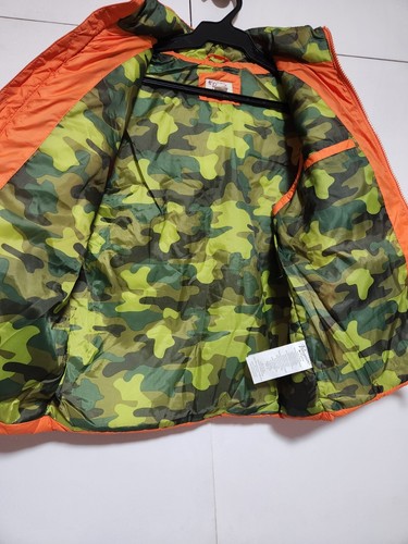 ORIGINAL PENGUIN KIDS' HOODED PUFFER VEST,ORANGE-12-13yrs old - Picture 4 of 6