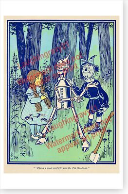Dorothy Oils The Tin Man Woodman W. W. Denslow Wizard Of Oz Art Print Poster 7