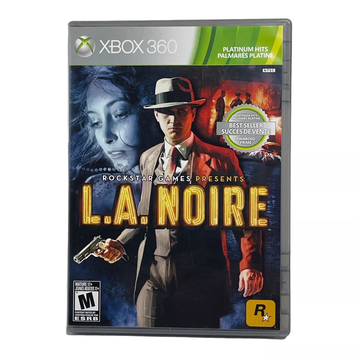 Xbox 360 L.A. Noire Video Game Rookie Cop Working Through the Ranks Manual