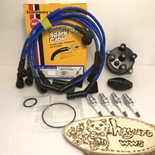 For Subaru Sambar KS3 KS4 Supercharge Distributor Cap & Rotor Spark Plug Cable
