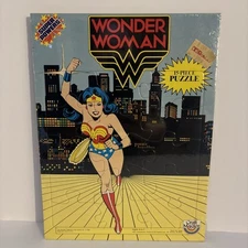 1984 Craft Master Super Powers Wonder Woman Tray Puzzle Brand New Sealed