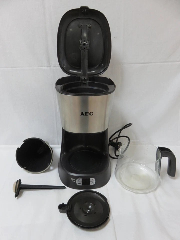 Kaffeefiltermaschine mit Weckerfunktion und Glaskanne AEG EKF5220 - Bild 4 von 4