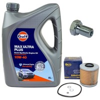 MotoröL Filter Set 10W-40 5 Liter + ÖLablassschraube FüR BMW 3Er 318Is E30 E36
