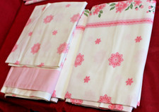 Omas Aussteuer Bettwäsche 4 teilig Weißwäsche zartrosa ( 602)