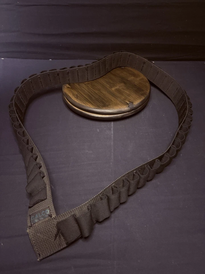 Bandolera escopeta Galco tiene capacidad para 50 carcasas 12ga, nailon negro hecha en EE. UU. "T-SSB" Foto 3 de 4