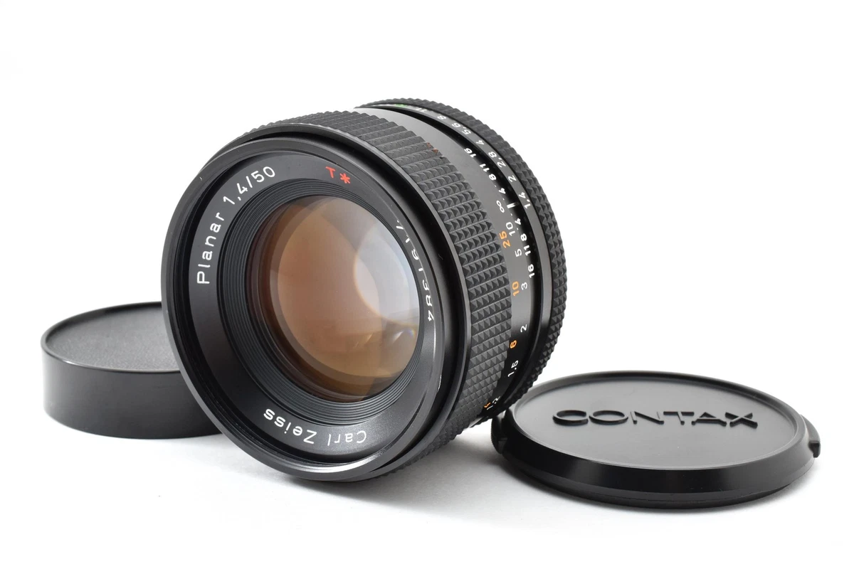 コンタックス Carl Zeiss Planar T* 50 F1.4 MMJ 25+ Contax f/1.4 Lenses 50mm Focal for sale | Updated Oct 2026
