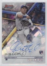 2018 Bowman's Best of Atomic Refractor 23/25 Christian Villanueva Auto 0c2