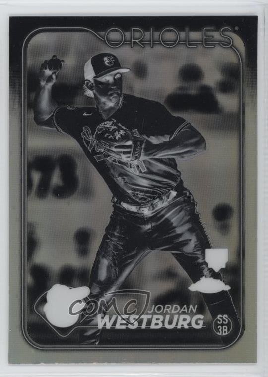 2024 Topps Chrome Negative Refractor Jordan Westburg #277 Rookie RC 0bg8