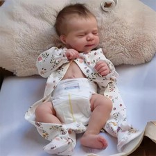 Real-Baby Doll 48Cm Reborn Baby Dolls Silicone Full Body Girl 18Inch Lifelike Ne