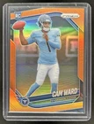 2025 Panini Prizm Cam Ward RC Orange Rookie #/249 Titans
