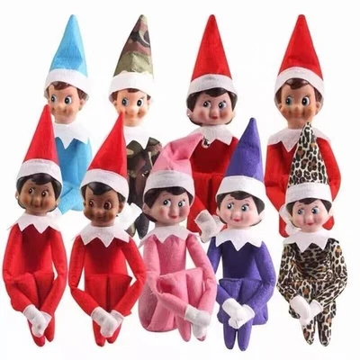 2024 Christmas Gift 12 inch Elf On The Shelf Christmas Tradition Doll