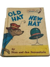 Old Hat New Hat Berenstain Bears 1970 Bright Early Beginner Book VTG