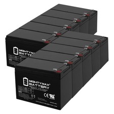 Mighty Max 12V 15AH F2 Battery Replaces Peg Perego 15Ah Ride on Toy - 10 Pack