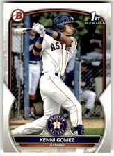 2023 Bowman #BP-40 Kenni Gomez Prospects 1st Houston Astros Baseball