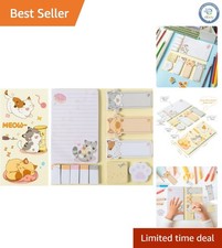 Adorable Cat and Paw Shaped Sticky Notes Set - 550 Sheets for School  Office
