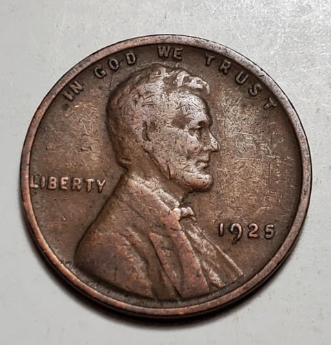 1925 P LINCOLN WHEAT PENNY #C8784
