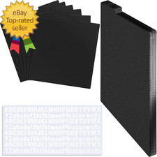 30 Pcs Record Dividers 12.5 X 13.49 Inch Vinyl Record Accessories with White A-Z