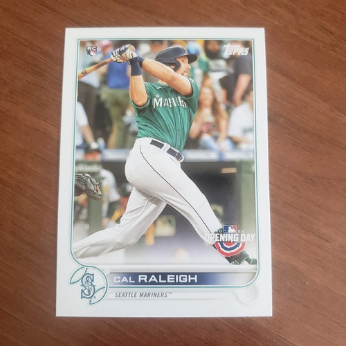 2022 Topps Opening Day Cal Raleigh Rookie Card