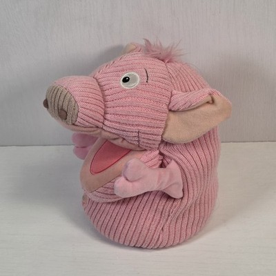 Mary Meyer rosa Schwein Plüsch Handpuppe - selten 