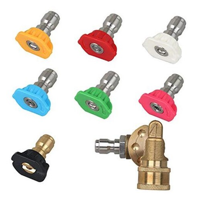 #ad Pressure Washer Quick Connect Pivoting Coupler Kit 7 Pack Power Washer $29.91