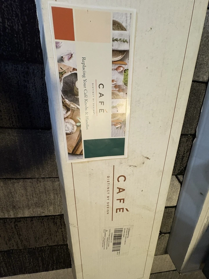 正品 Café CXPR8HKPTCG 拉丝黄铜手柄和刀柄套件组件-全新开箱 — 第 2/4 张图片