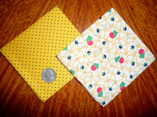 Vintage Lot of  Geometric Prints  c. 1950’s   1/2  yd.