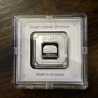 10g Geiger Silver Bar – 999 Fine – Premium Assay  – Made in Germany