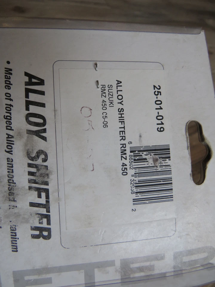 NUEVO SUNLINE PALANCA DE CAMBIOS PLEGABLE / PEDAL DE CAMBIO 05-07 SUZUKI RMZ 450 OM28 Foto 2 de 4