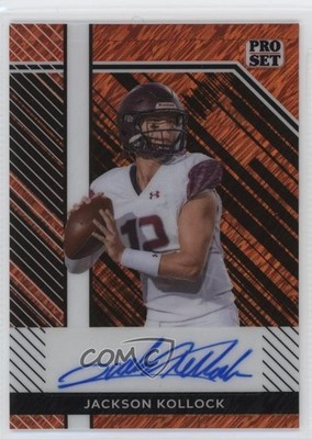 2024 Leaf Metal Collective Pro Set Orange Shimmer 2/10 Jackson Kollock Auto 4g8