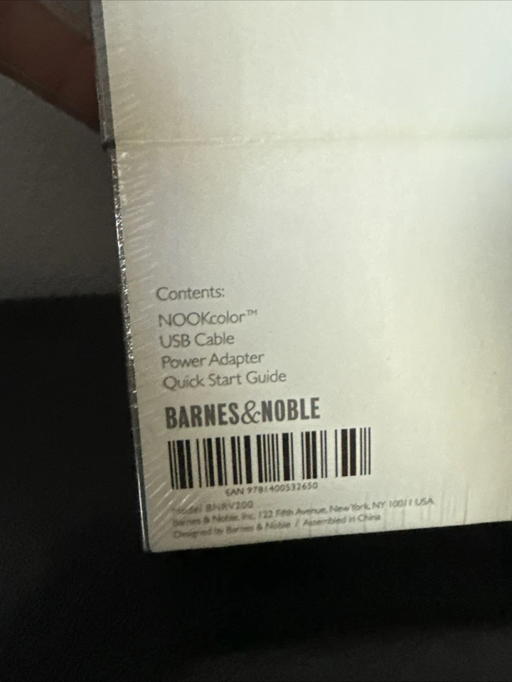 Barnes & Noble Nook Color 8GB Wi-Fi / 7 inch / Slate / Brand New Sealed - Image 3 of 4