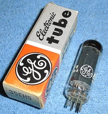 1 NOS GE 35EH5 Vacuum Tube - 1960's Vintage Beam Power Audio - VERY NICE!