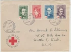 Finland 1948  FDC  Red Cross issue    good condition