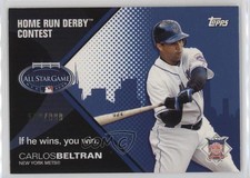 2008 Topps Redemption Home Run Derby Contest /999 Carlos Beltran 0q3