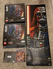 LEGO Art Star Wars The Sith 31200 Darth Vader Mosaic Set w/ 2 Boxes & 1 Manual
