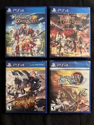 Trails of Cold Steel 1 2 3 4 I II III IV [PS4] PAL NTSC Mixed Bundle!   read
