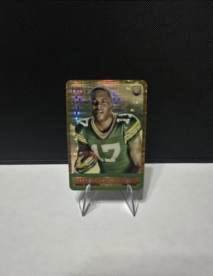 2014 Topps Chrome Davante Adams 1963 Design Mini Pulsar Refractor Die-Cut /50