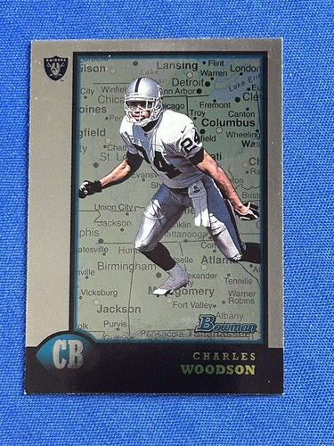 Charles Woodson [Interstate] #181 1998 Bowman card