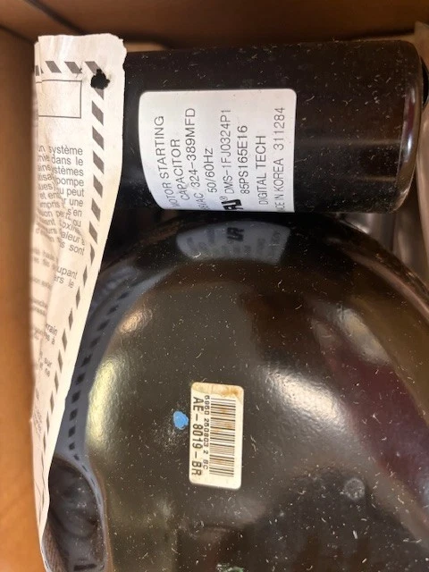 Tecumseh AE1022E-212-J7 1-HVAC 1-фазный компрессор 115V 4528Btu R134A - Изображение 3 из 4