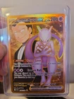 Pokémon Mewtwo EX TCG Hyper Rare Card Team Rockets 240/182 Destined Rivals