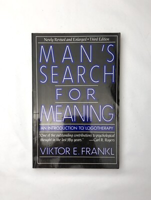 Man's Search for Meaning by Viktor Frankl [Paperback, Third Edition]