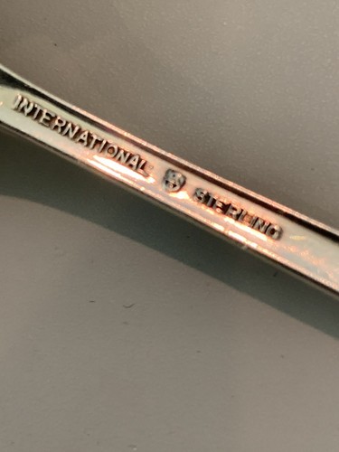 International Sterling Silver Sugar Spoon 5 7/8 long Spring Glory No Monogram - Picture 5 of 7