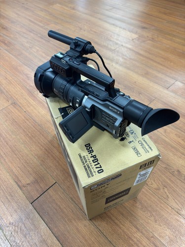 Sony DVCAM DSR-PD170 Cinema Camera Camcorders Black - Excellent condition - Picture 4 of 15