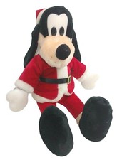 Goofy Santa Plush Stuffed Animal Walt Disney Company Vintage 18 Inch