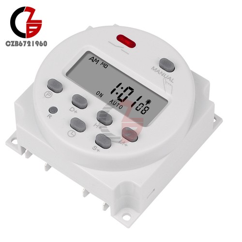 DC 12V 24V AC 110V CN101S Timer Switch Controller Automatic Cycle Timing Switch - Picture 102 of 108