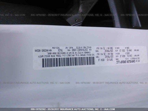 2014 Dodge Ram Promaster 1500 Lower Control Arm Driver Side OEM 50706939 - Picture 10 of 10